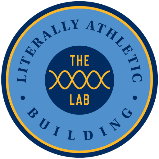 Literally Athletic Building Logo